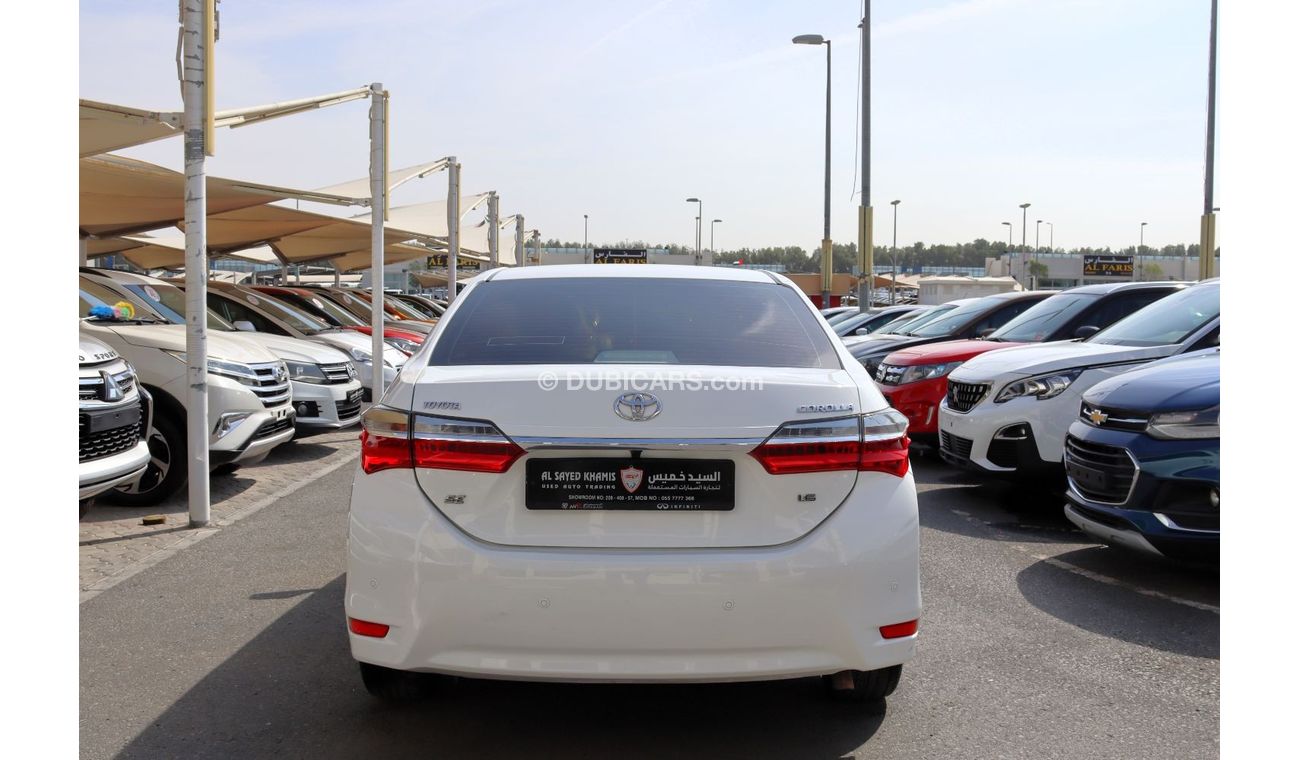 Toyota Corolla XLI ACCIDENTS FREE - GCC - ENGINE 1600 CC - PERFECT CONDITION INSIDE OUT