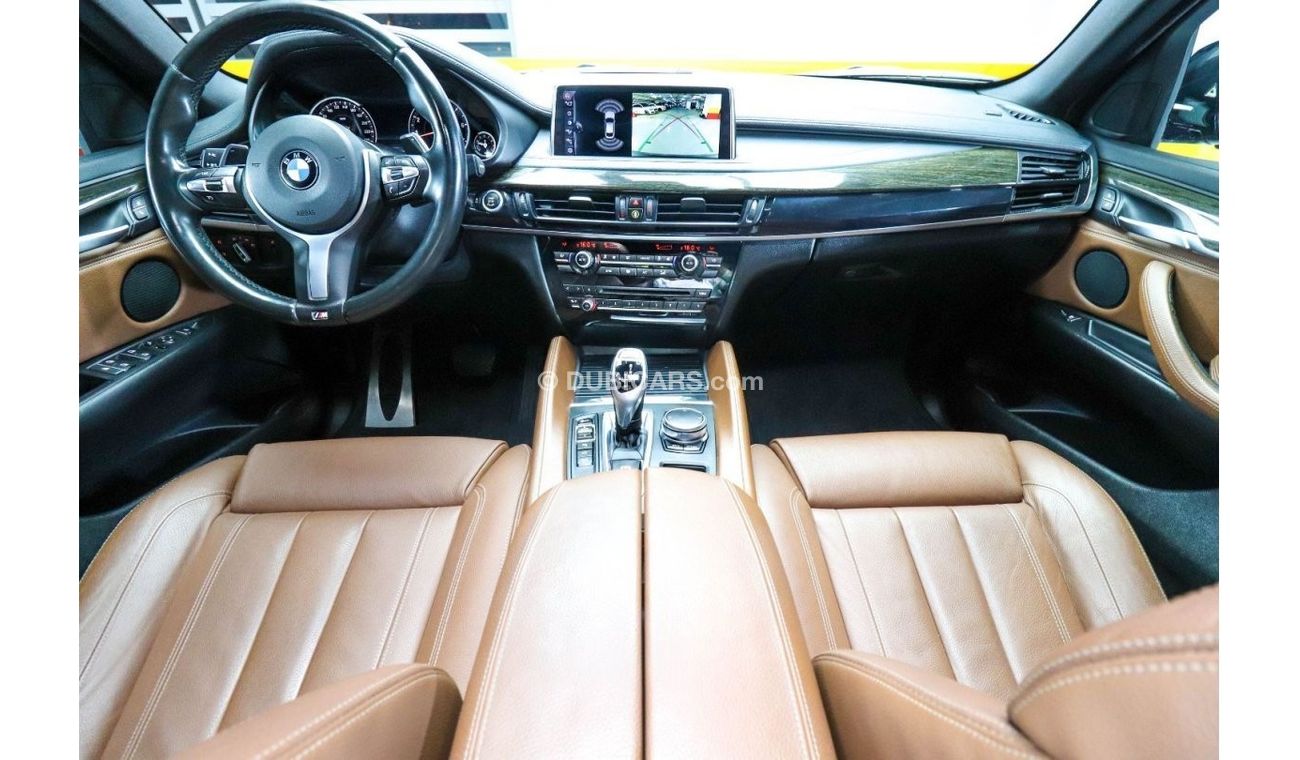 BMW X6 35i Exclusive RESERVED ||| BMW X6 X-Drive 35i M-Kit 2017 GCC under Agency Warranty with Flexible Dow