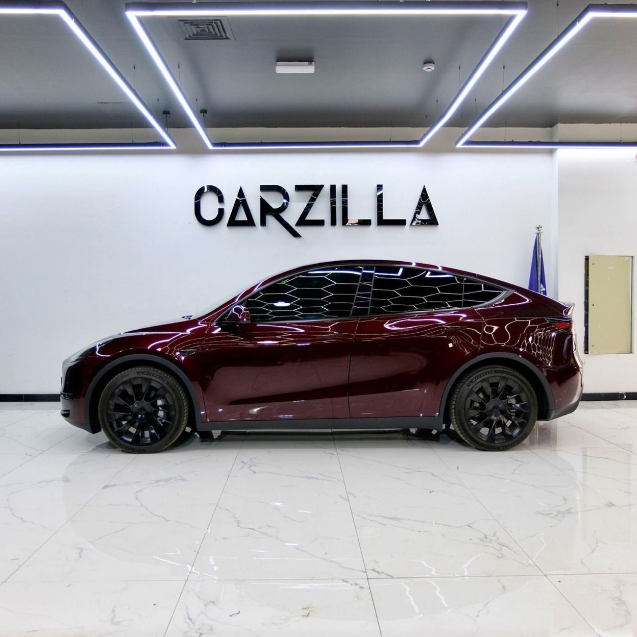 Tesla Model Y Long Range (AWD) AED 2,448 P.M l 0% Down Payment l Tesla Model Y Long Range | Tesla Warranty