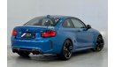 BMW M2 Std 2017 BMW M2 AC Schnitzer, Carbon Fiber Package, BMW Service History, Warranty, GCC