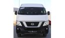 Nissan Urvan Std Nissan Urvan 2020 GCC high roof, high chair, manual gear, in excellent condition