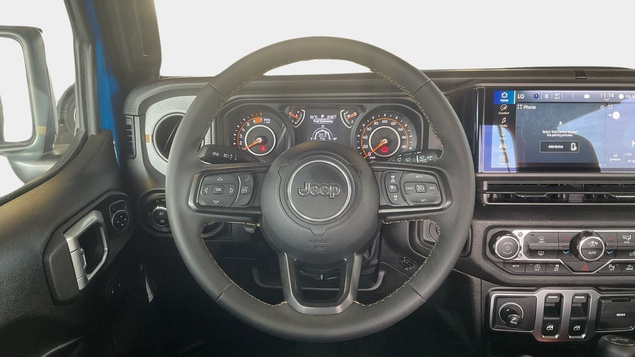 جيب رانجلر 2.0T SPORT 4WD AUTO | شامل الضمان | 0 ﺪﻔﻋﺓ ﺃﻮﻟﻯ