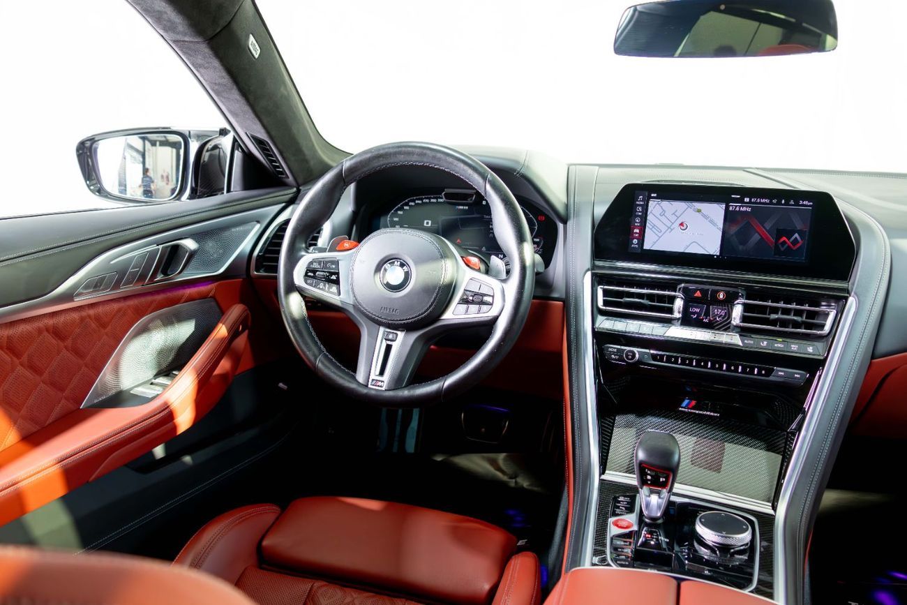 BMW M8 Competition 4.4L Gran Coupe-GCC-1 Owner-Carbon Fiber Package-AGMC Warranty Service Contract