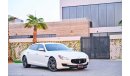 Maserati Quattroporte 3.0TC V6 | 2,428 P.M | 0% Downpayment | Full Option |  Immaculate Condition