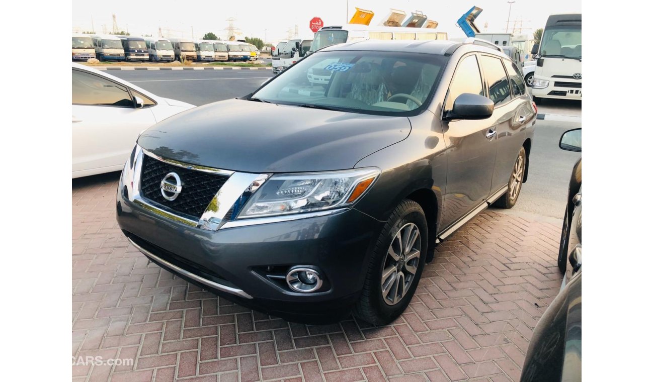 Nissan Pathfinder 4WD-PUSH START-DVD-LEATHER SEATS-PARKING SENSORS-ALLOY WHEELS-CRUISE-REAR AC-FOG LIGHTS-POWER SEATS