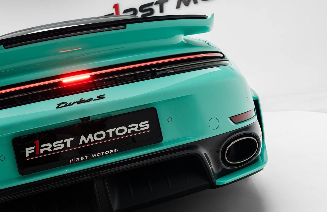 بورش 911 3.7L F6 Turbocharged Engine + T-Hybrid