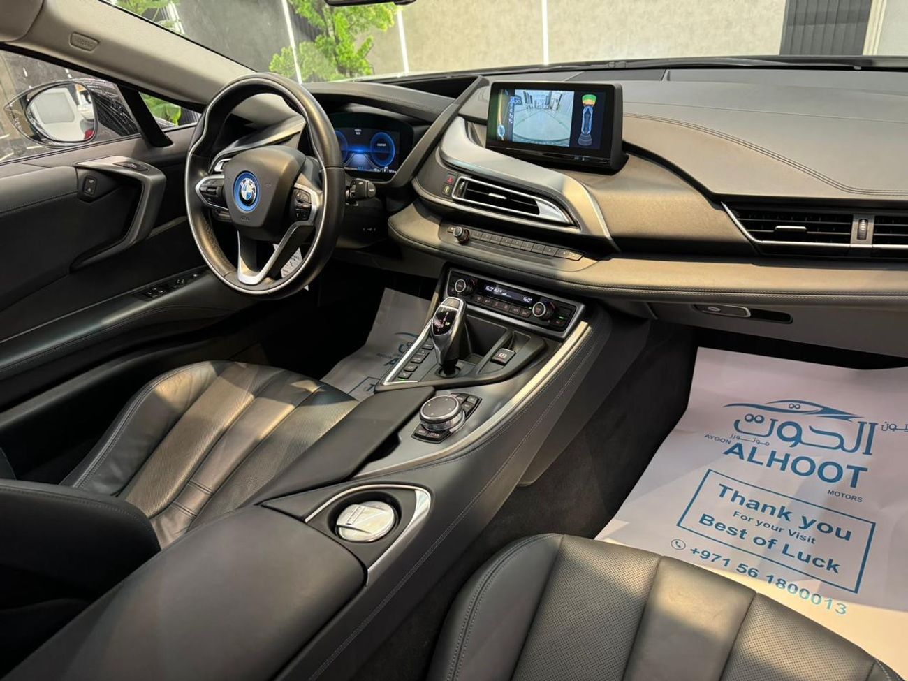 بي أم دبليو i8 ELITE BMW I8 || GCC II FULLY LOADED || ACCIDENT FREE || VERY LOW MILEAGE || F.S.H BMW