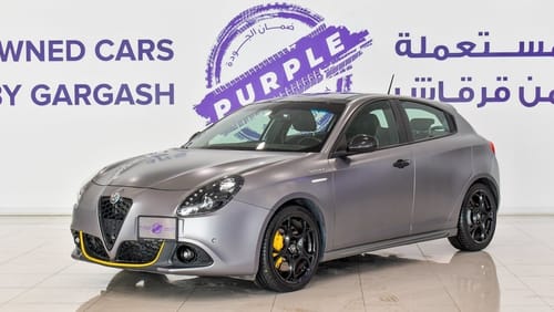 Alfa Romeo Giulietta AED 1699 PM LEASING| NO BANK APPROVALS | VELOCE | GCC | WARRANTY