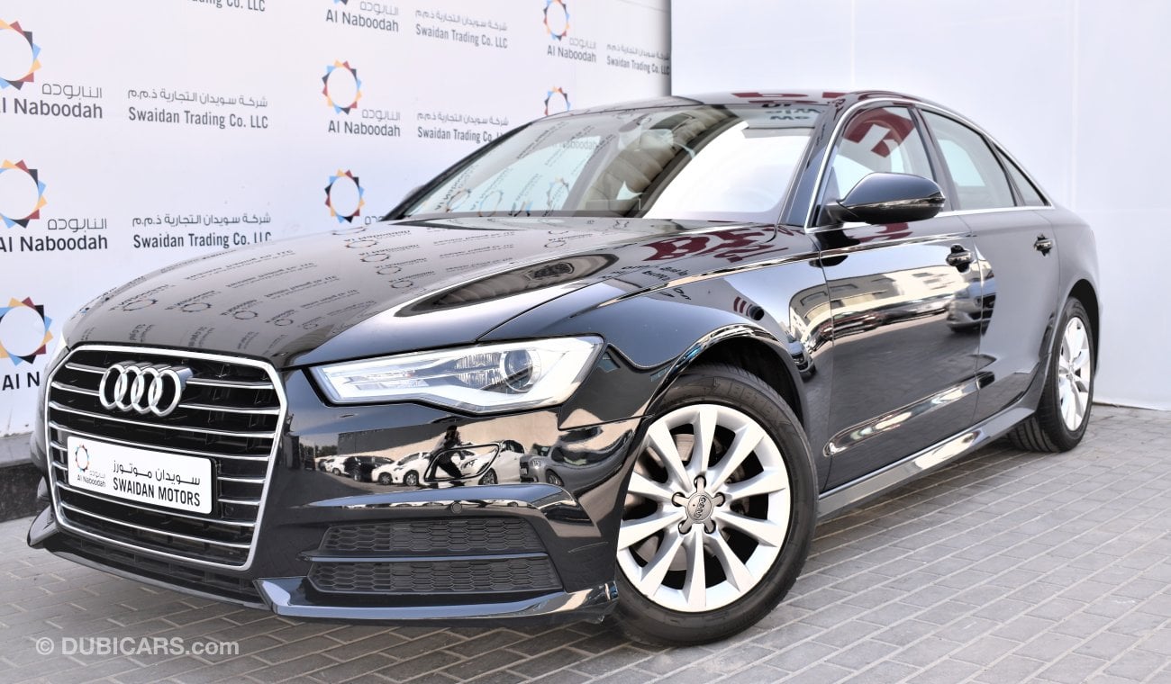 Audi A6 1.8L 35 TFSI 2018 GCC SPECS WITH SERVICE CONTRACT UP TO 2022 OR 75,000KM