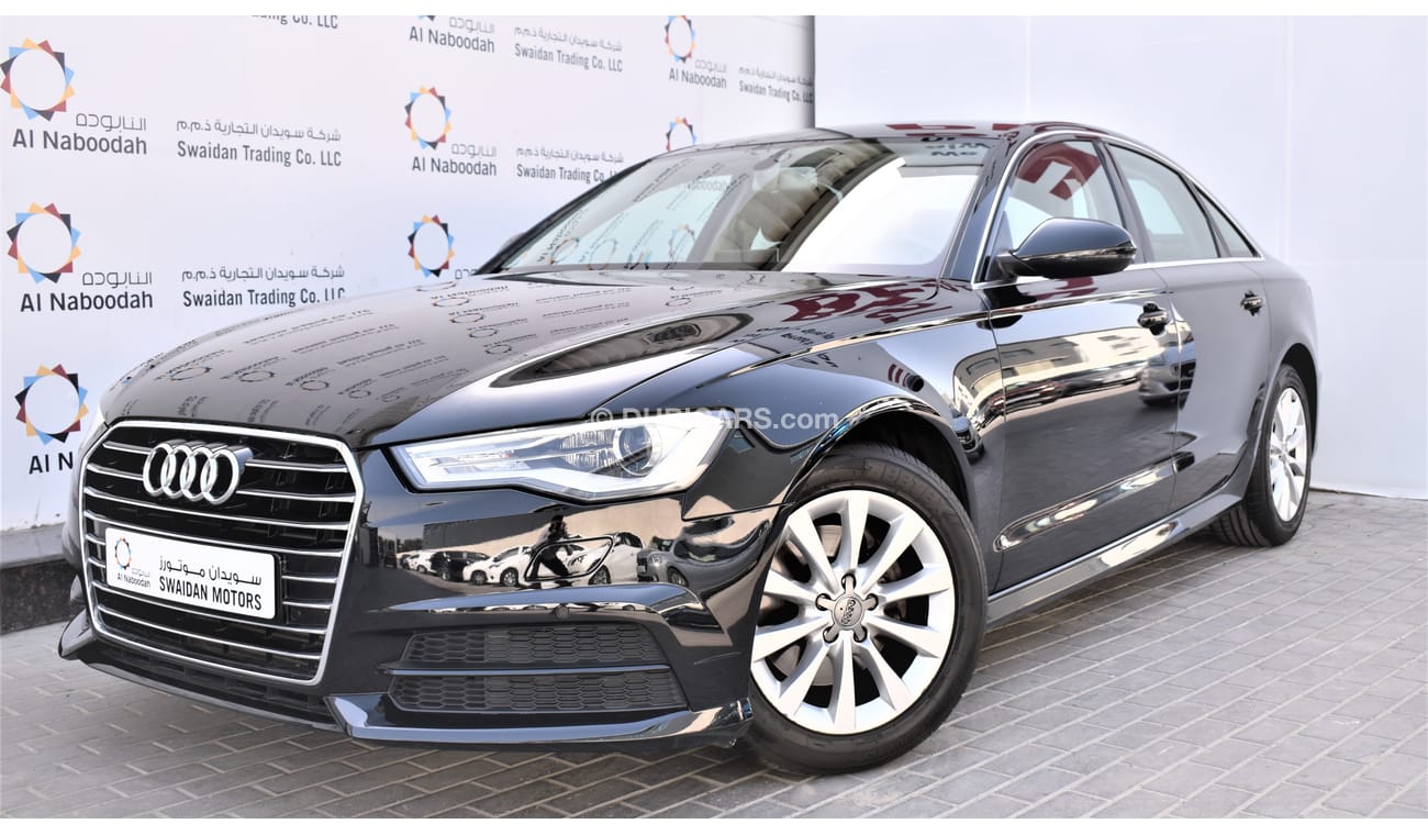 Audi A6 1.8L 35 TFSI 2018 GCC SPECS WITH SERVICE CONTRACT UP TO 2022 OR 75,000KM