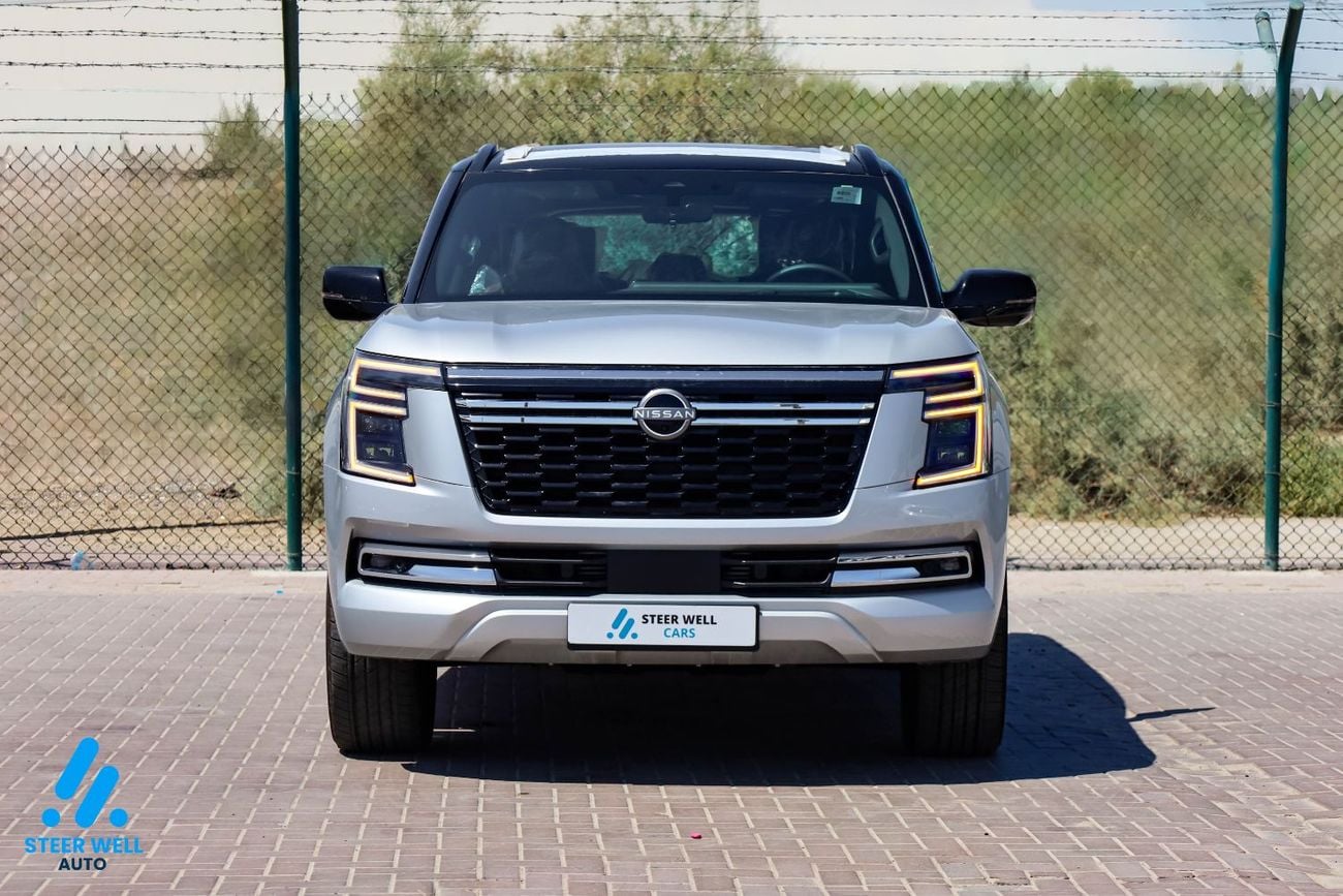 Nissan Patrol LE PLATINUM CITY GCC 3.5L Twin Turbo V6 | AWD | 9-Speed AT | Black Roof | 7 Seater | Export Only