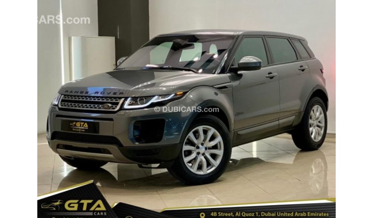 لاند روفر رانج روفر إيفوك 2018 Range Rover Evoque SE, July 2023 Land Rover Warranty, Full Service History, GCC
