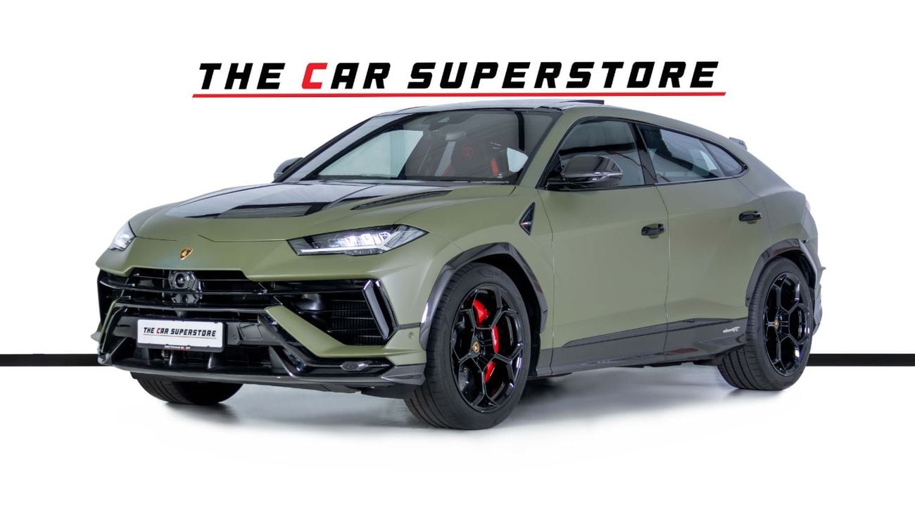 Lamborghini Urus 4.0T V8 Performante Special Matt Color-Alcantara Interior-Full carbon Fiber Exterior Trim