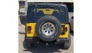 Jeep Wrangler JEEP WRANGLER 2002 YELLOW