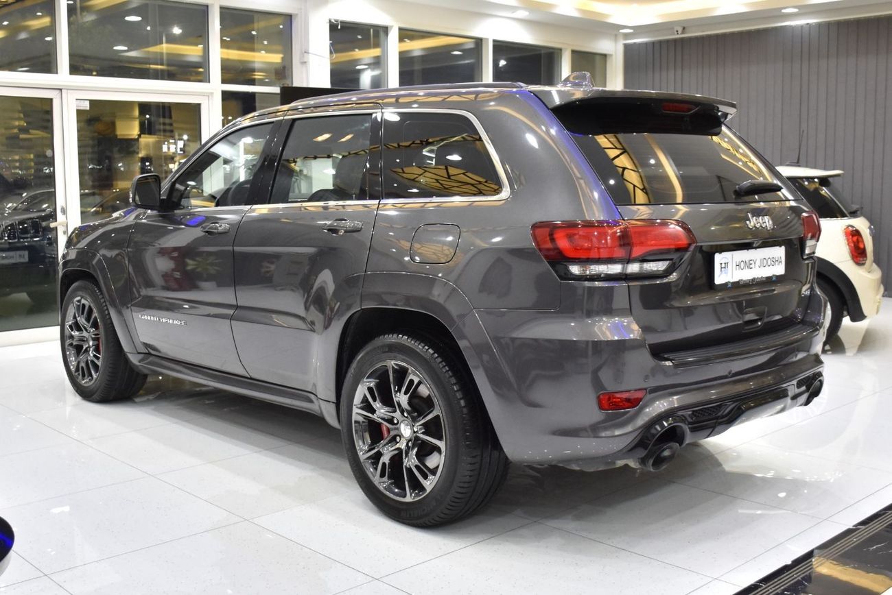 Jeep Grand Cherokee EXCELLENT DEAL for our Jeep Grand Cherokee SRT ( 2015 Model ) in Grey Color GCC Specs