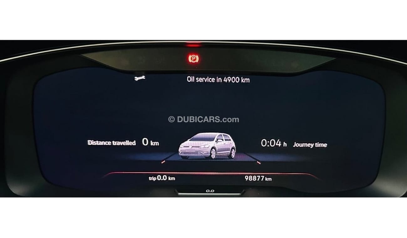 Volkswagen Golf GTI P1 GCC .. Original Paint .. Perfect Condition .. Club .. Panoramic Roof ..