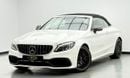 Mercedes-Benz C 63 S 2019 Mercedes Benz C63 S AMG Cabriolet, Warranty, Excellent Condition, GCC