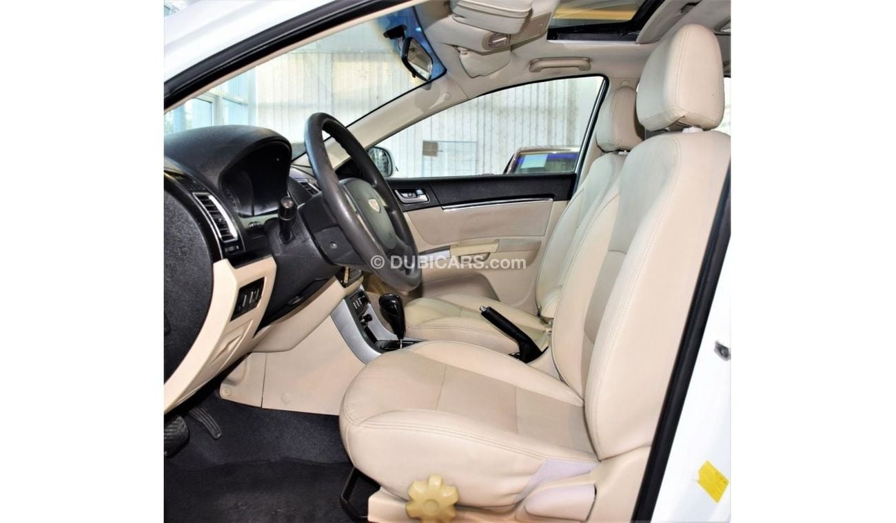 جيلي إمجراند 7 AED 254 Per Month / 0% D.P | Geely Emgrand 7 ( 2015 Model! ) in White Color! GCC Specs