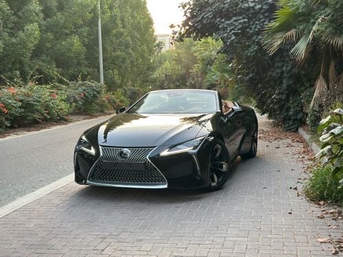 Lexus LC500 Convertible Titanium  5.0L Titanium 5.0L | V8 Performance | 5,000 KM | Luxury | 471 HP | Like New | Perfect Cond