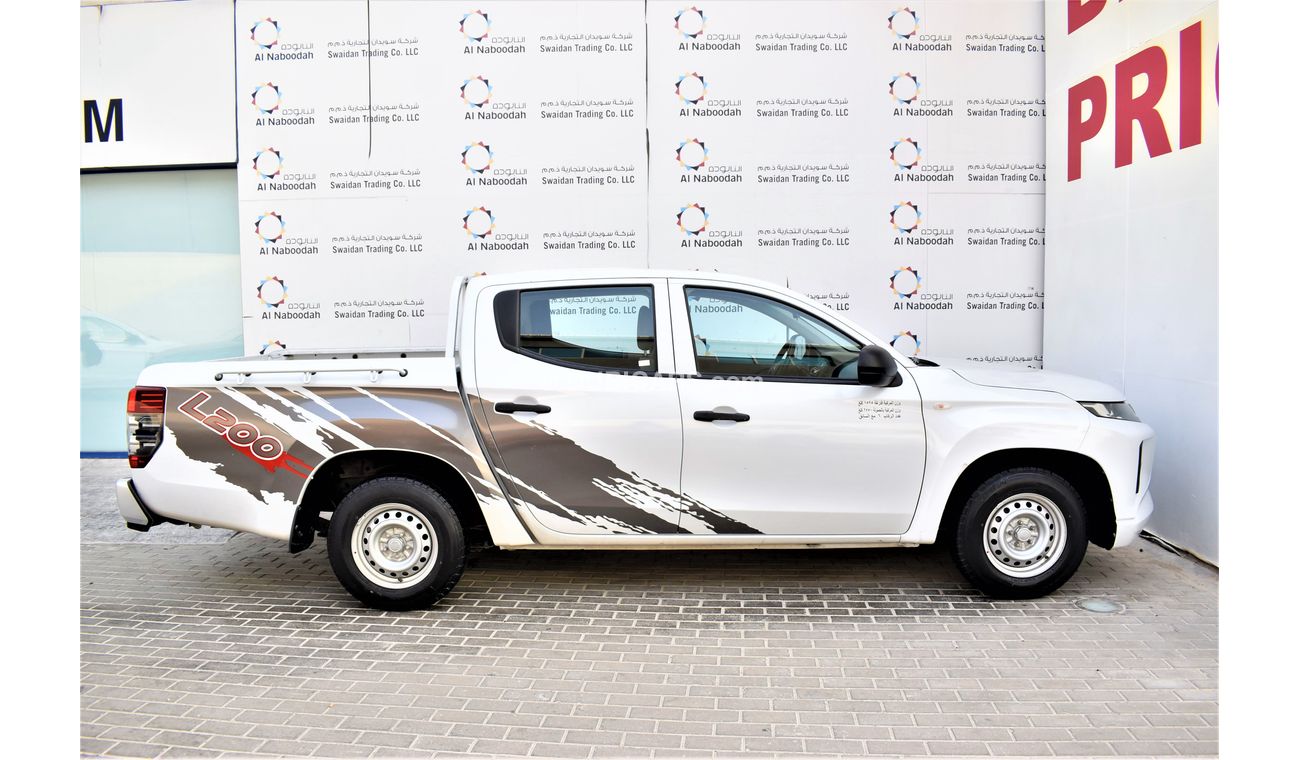 Mitsubishi L200 AED 910 PM 2.4L GL 2WD DC GCC DEALER WARRANTY