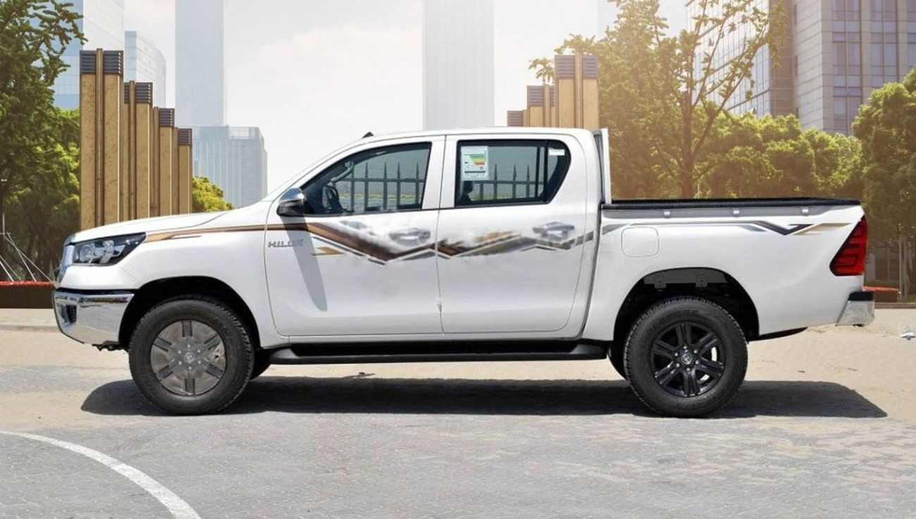 Toyota Hilux 2.7 DC GLX  4X4 PETROL, MANUAL AC, KEY START, MODEL 2024