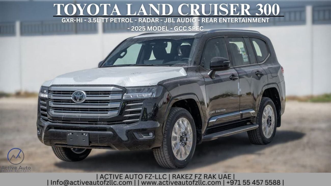 Toyota Land Cruiser TOYOTA LC300 3.5L TT PETROL GXR-HI 2025 GCC