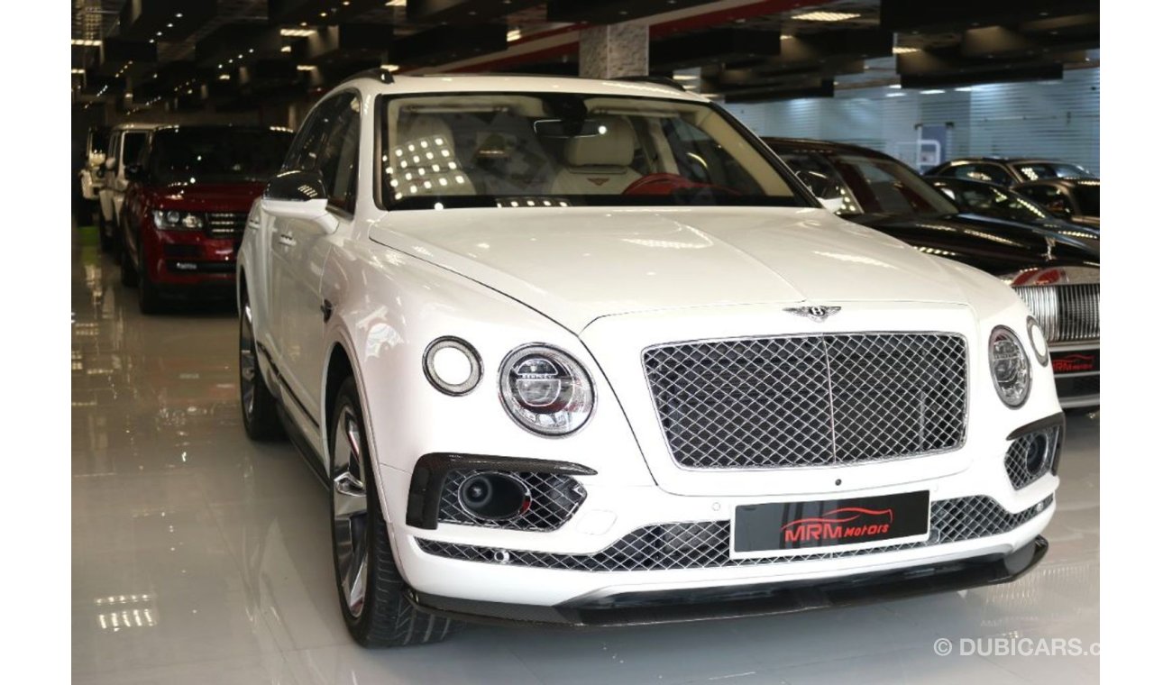 Bentley Bentayga W12 Gcc Car in Metallic White