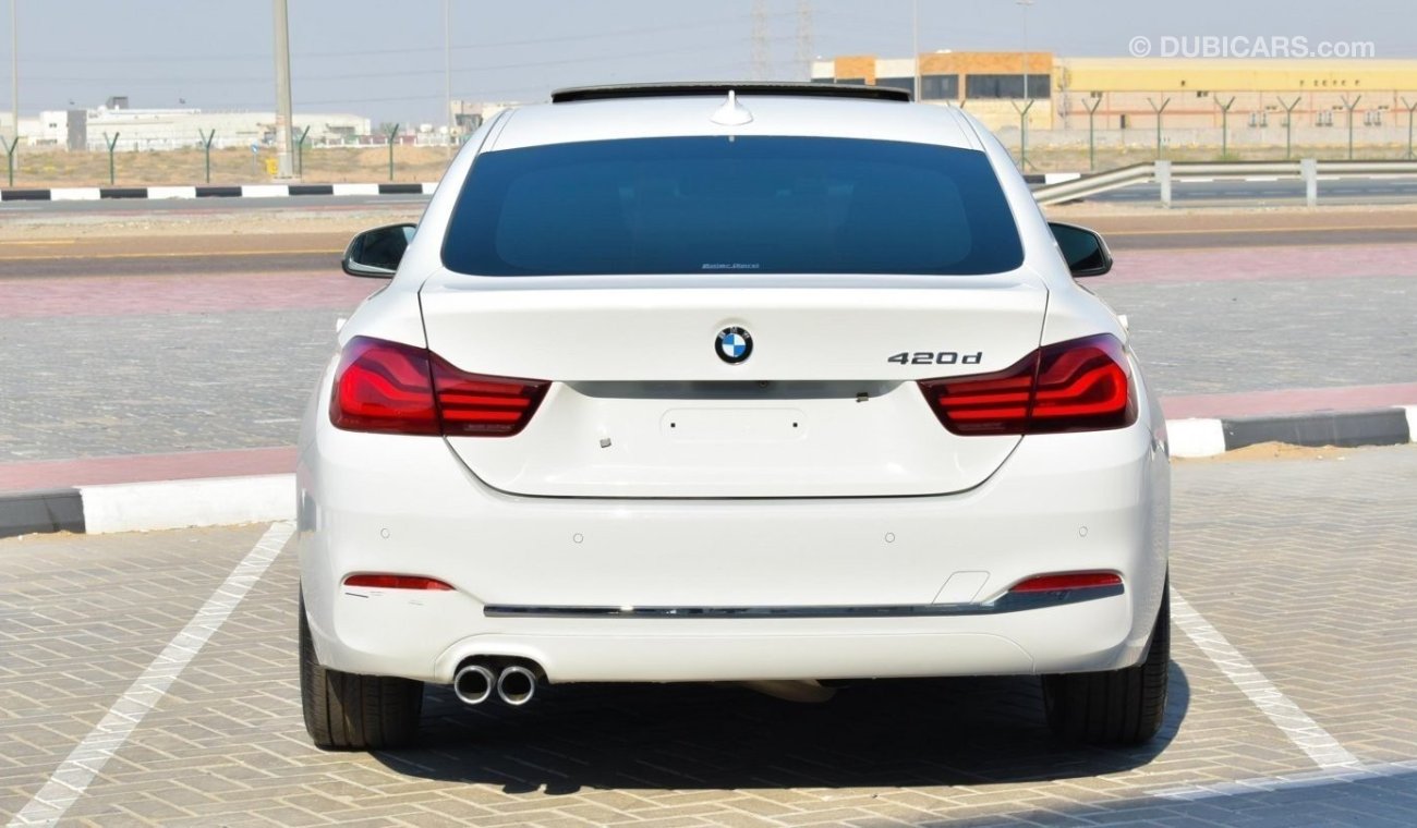 BMW 420i GRAND COUPE LUXURY DIESEL 2020 Perfect Condition ( LOW KILOMETERS) Fully loaded