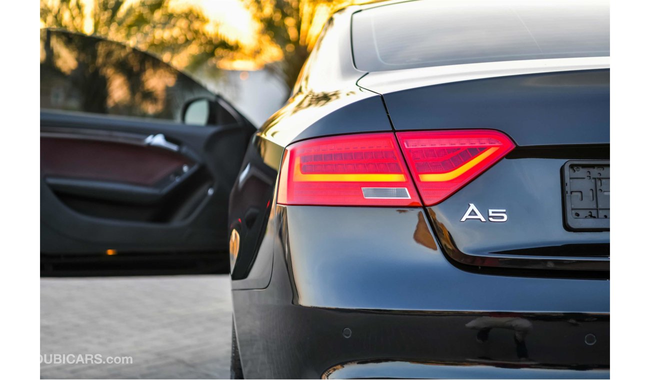 أودي A5 Exclusive 3.0L S-Line Coupe - Top of the Range! - Under Warranty! - AED 1,351 Per Month - 0% DP