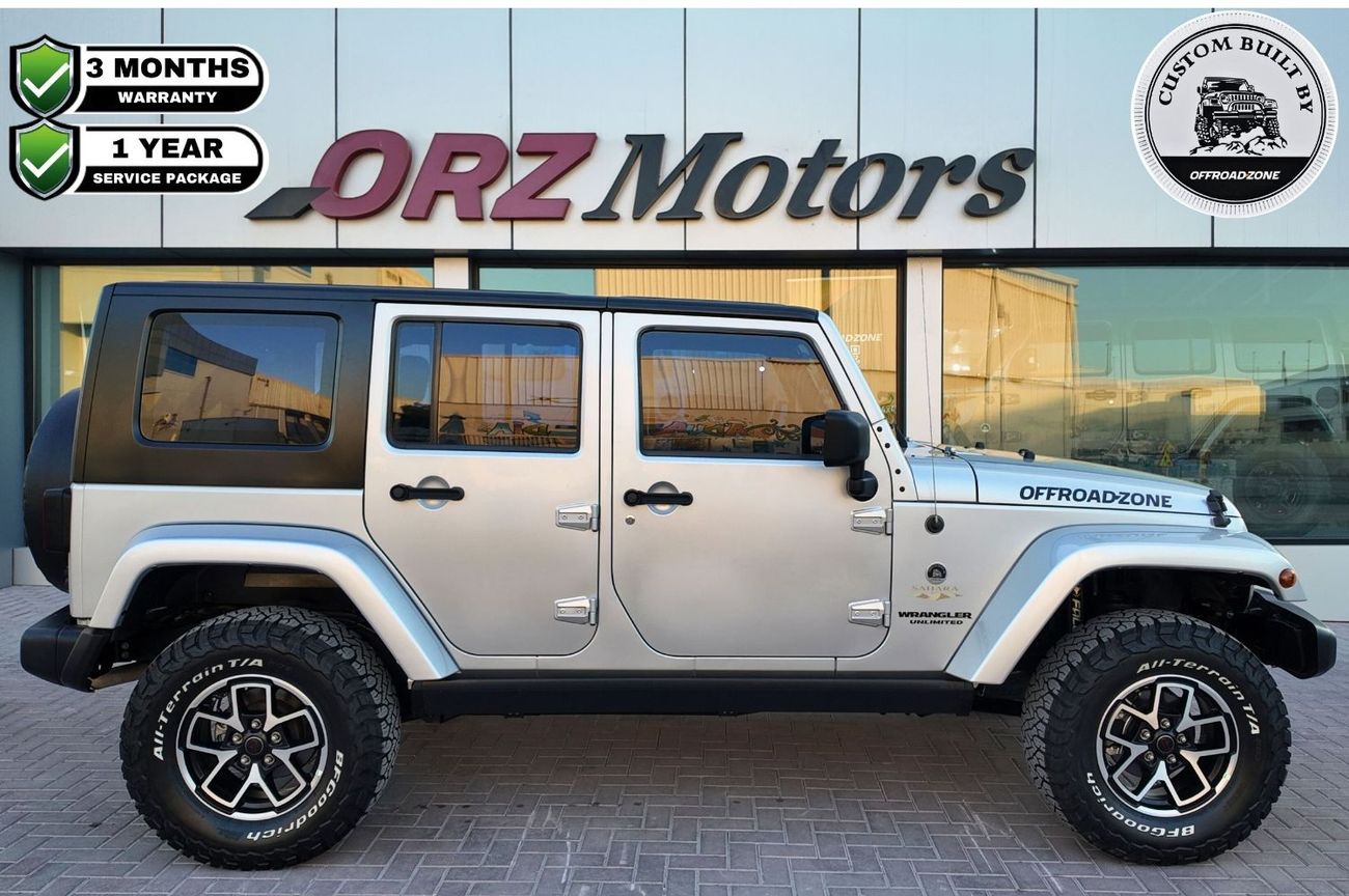 Jeep Wrangler Unlimited Sahara 3.8L A/T / 3 Months Warranty and 1 Year Service Package Included