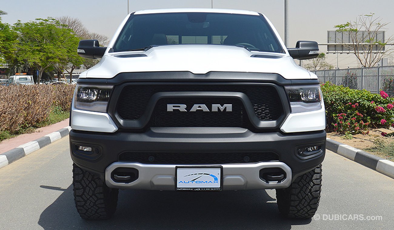 RAM 1500 Rebel 2019, 5.7L V8 GCC, 0km w/ 3 Yrs or 100K km WTY # VAT Included (RAMADAN OFFER)