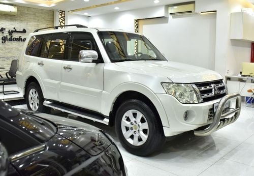 ميتسوبيشي باجيرو GLS HIGHLINE TOP EXCELLENT DEAL for our Mitsubishi Pajero Di-D ( 2012 Model ) in White Color GCC