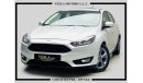 Ford Focus 2.0L TURBO + SPORT EDITION + SUNROOF + LEATHER SEAT + NAVIGATION  / 2018 / GCC / WARRANTY / 999 DHS