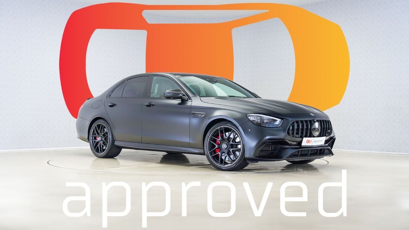 Mercedes-Benz E 63 S AMG E63 AMG S | AED 7,217 PM | Up to 3 Years Warranty Unlimited |