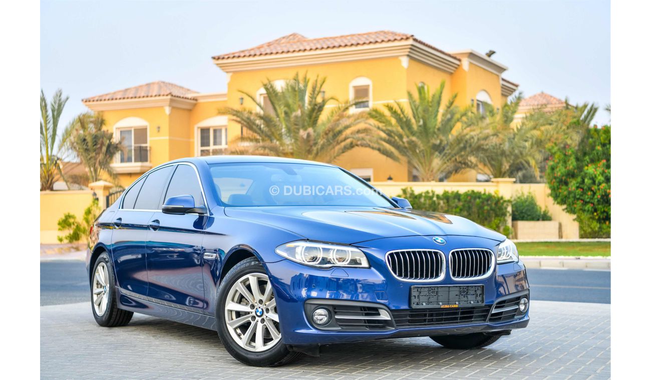 BMW 520i Twin Turbo Fully Loaded - AED 1,743 Per Month! - 0% DP