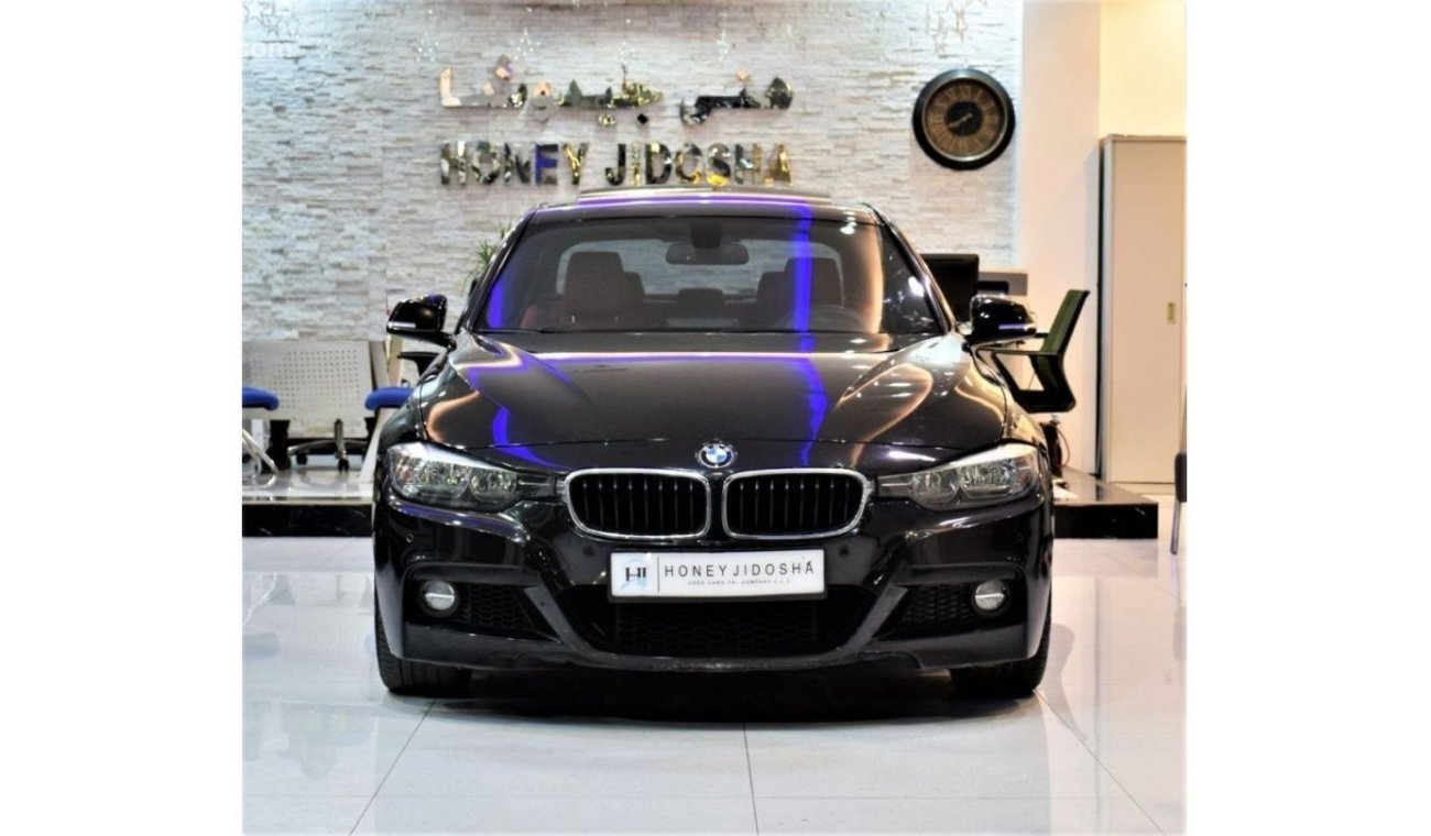 BMW 330i ORIGINAL PAINT ( صبغ وكاله ) BMW 330i M 2016 Model!! Black Color! GCC Specs