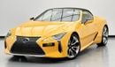 Lexus LC500 Convertible 2021 Lexus LC500 Carbon Cabriolet, 1 Year Warranty Unlimited KM, Excellent Condition