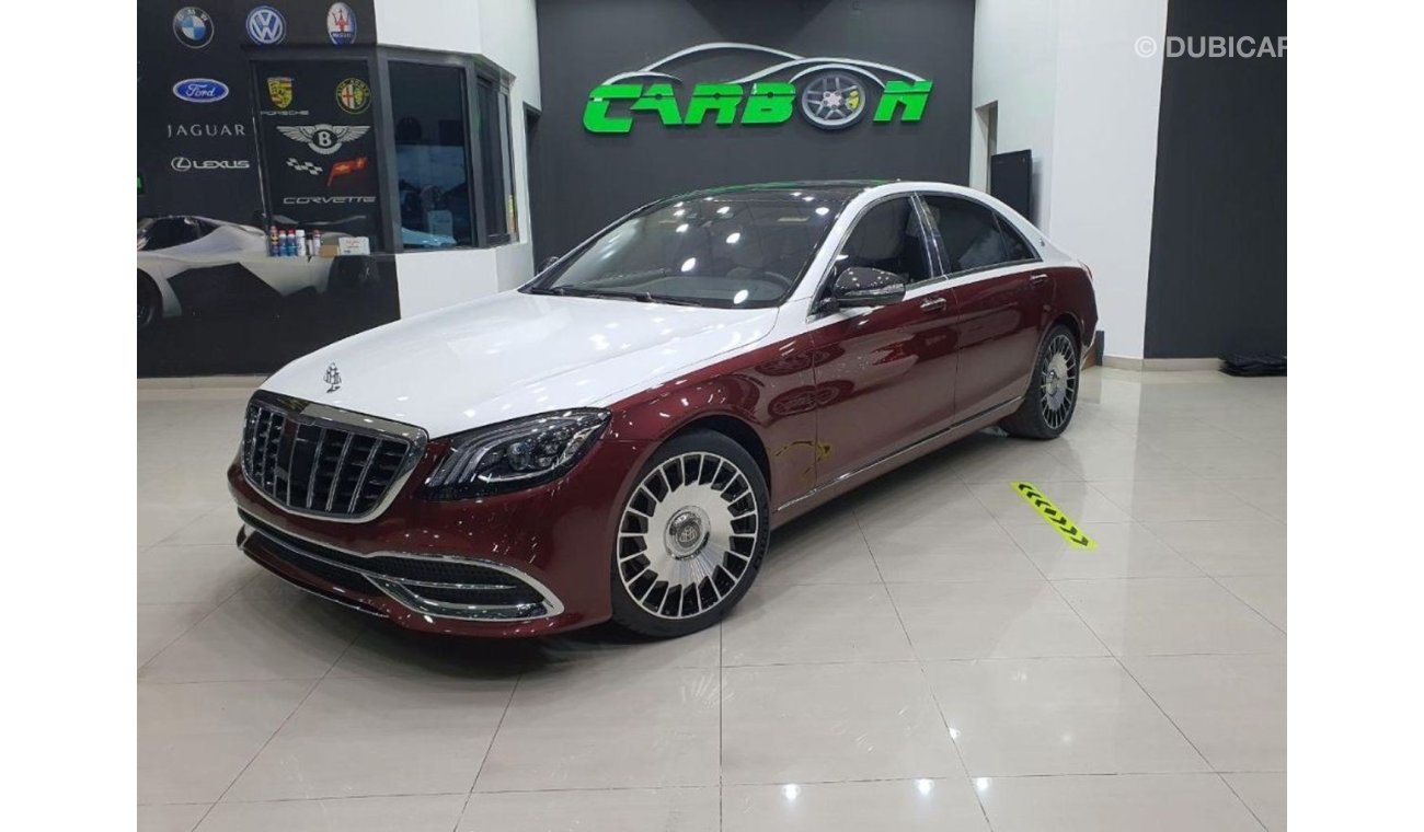 مرسيدس بنز S 550 ALL THE MAGNIFICENT LUXURY AND THE AMAZING PERFORMANCE WITH A V8 455HP ENGINE IN MAYBACH STYLE