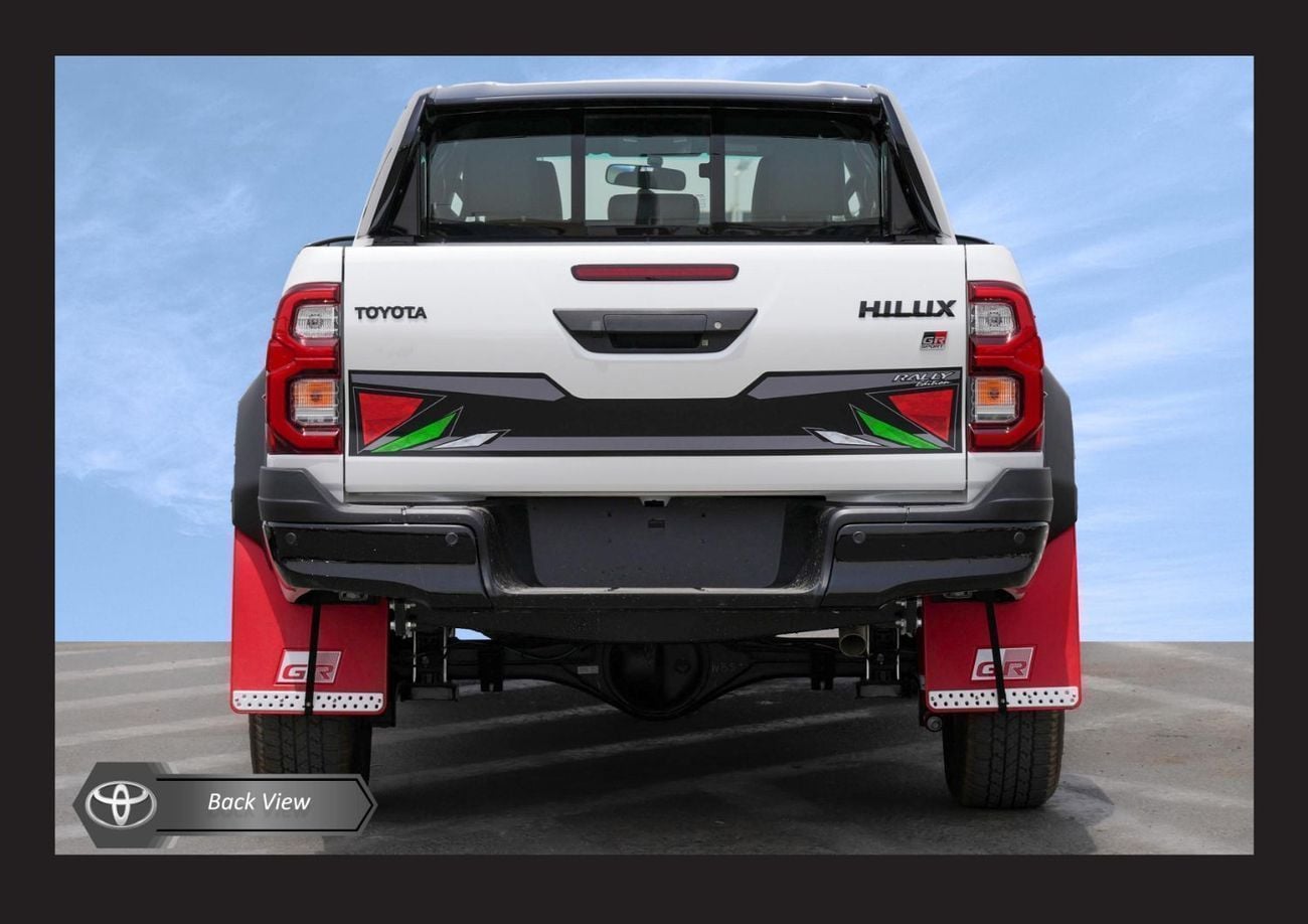 تويوتا هيلوكس TOYOTA HILUX 4.0L GR SPORT 4X4 D/C HI(i) A/T PTR 2025 Export Only