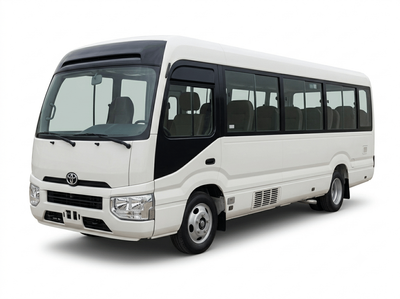 Toyota Coaster 2.7 ECTAI0063 - 2026 Toyota Coaster Van 2.7L Petrol Manual White