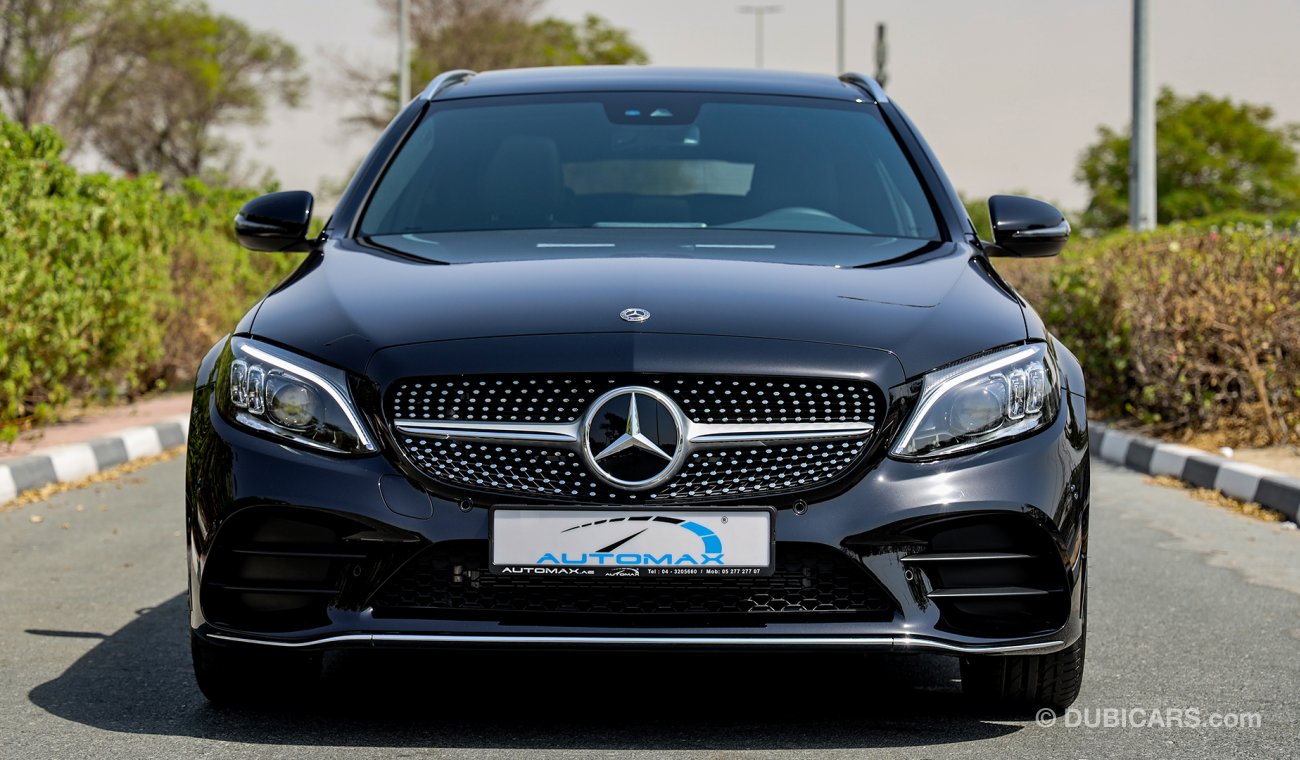 مرسيدس بنز C200 2020 واجن AMG كم 0 ضمان 3 سنوات او 100 الف كم