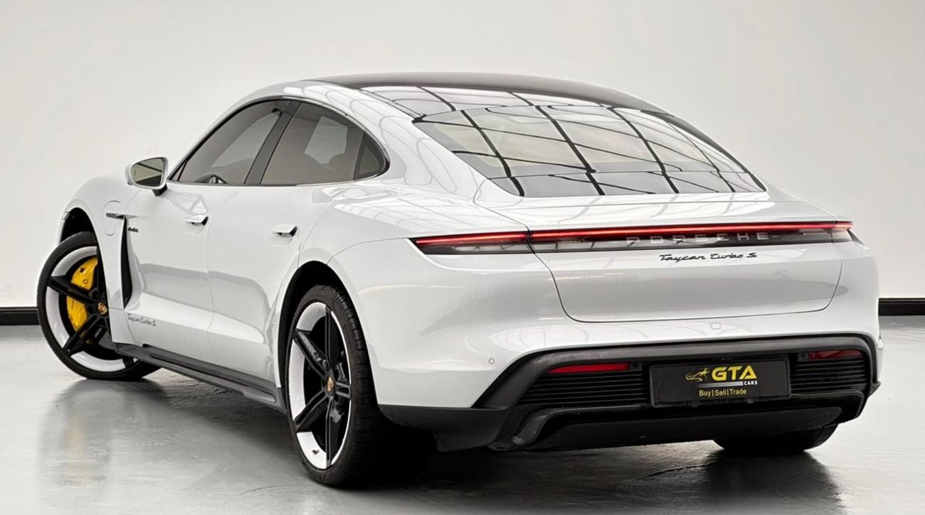بورش تايكان 2021 Porsche Taycan Turbo S, 04/2026 Porsche Warranty, Porsche Full Service History, GCC