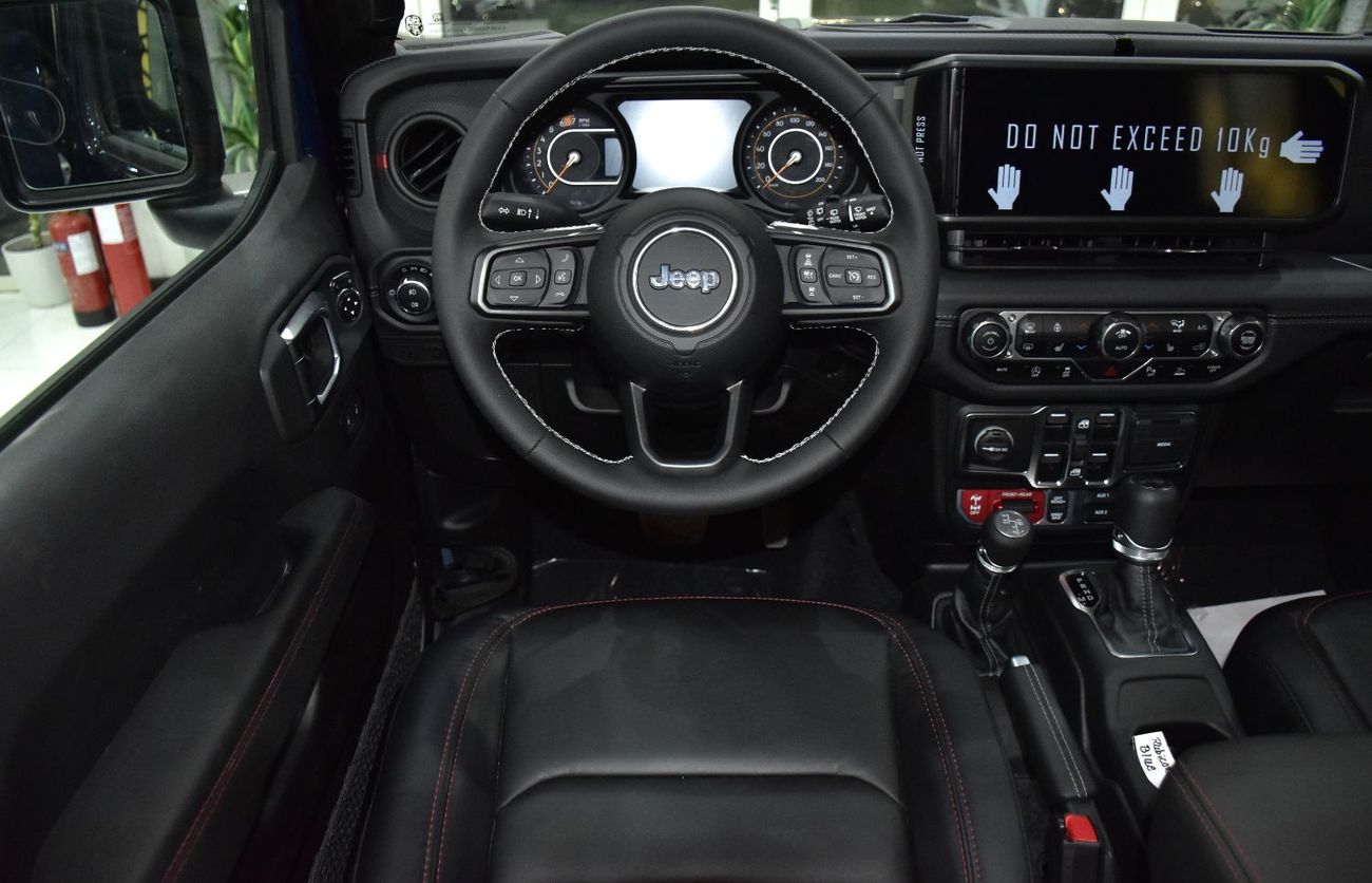 Jeep Wrangler EXCELLENT DEAL for our Jeep Wrangler Unlimited Rubicon 2.0L ( 2025 Model ) in Blue Color GCC Specs