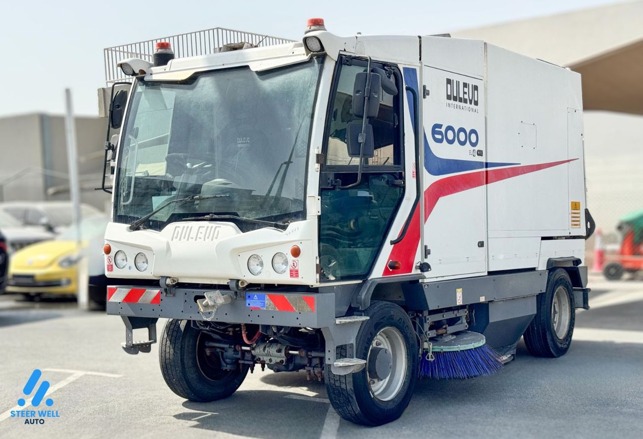 Dulevo Sweeper 600 EU4 Mechanical Sweeper – 6000L Hopper, Dual Side Brushes, Water Sprinkling System – Made in Italy