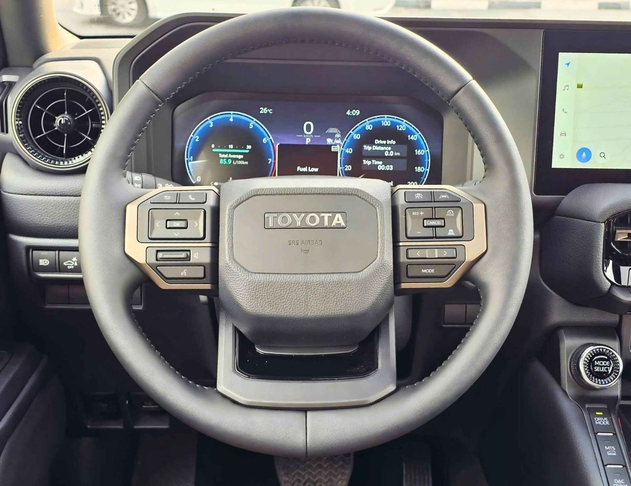 تويوتا برادو TURBO ADVENTURE DUAL TONE / 2.4L PETROL A/T V4 / HIGH OPTION WITH RADAR / (CODE#PPADV)