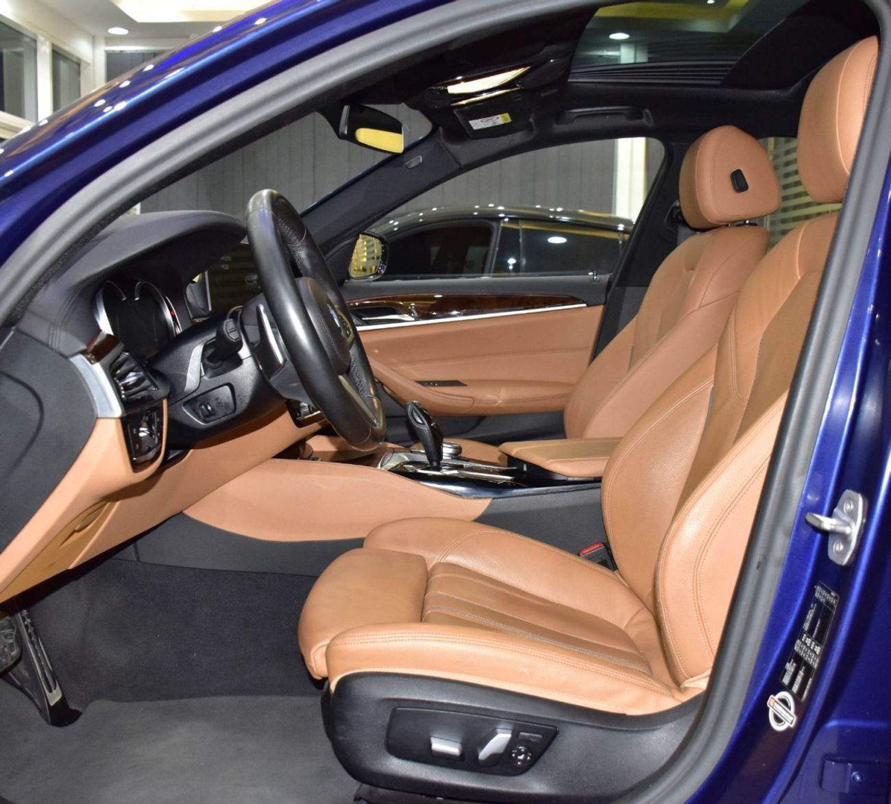 BMW 530i EXCELLENT DEAL for our BMW 530i M-Kit ( 2017 Model ) in Blue Color GCC Specs