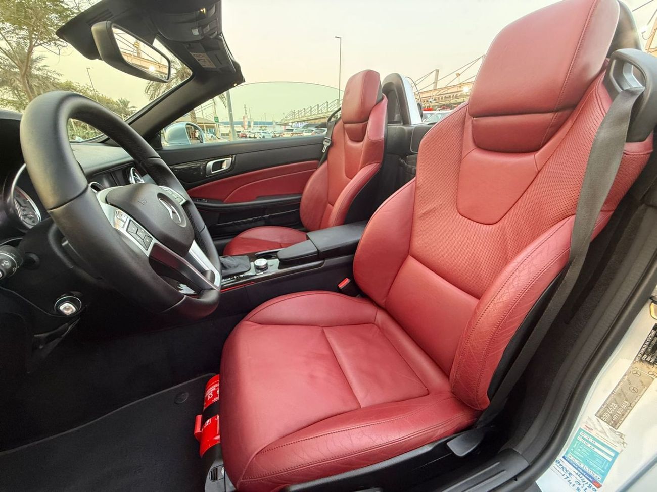 Mercedes-Benz SLK 200 MERCEDES SLK 200 AMG 2014 GCC ORIGINAL PIANT SERVICE HISTORY