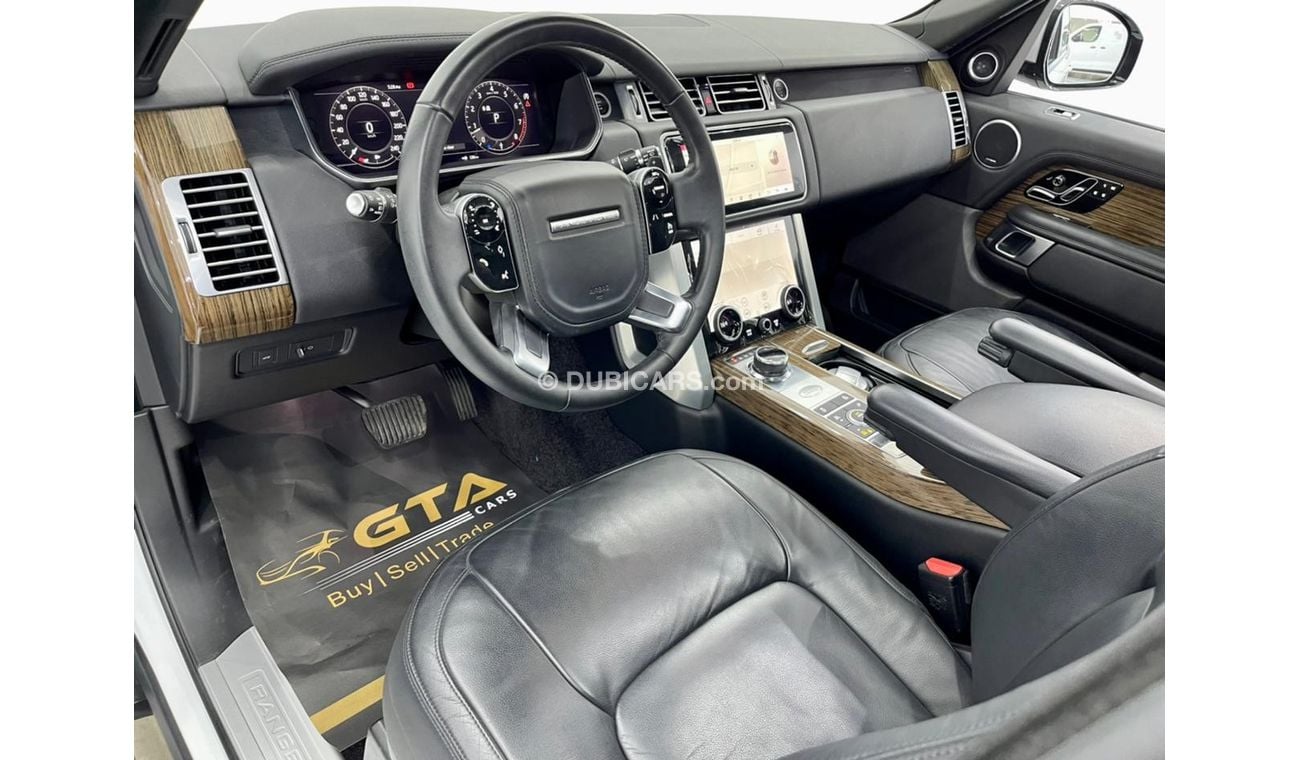 لاند روفر رينج روفر 2019 Range Rover HSE Supercharged, March 2024 Range Rover Warranty, Fully Loaded, GCC