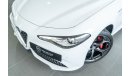 ألفا روميو جوليا 2019 Alfa Romeo Giulia Veloce Q4 / 5yrs, 120k kms Warranty & Service