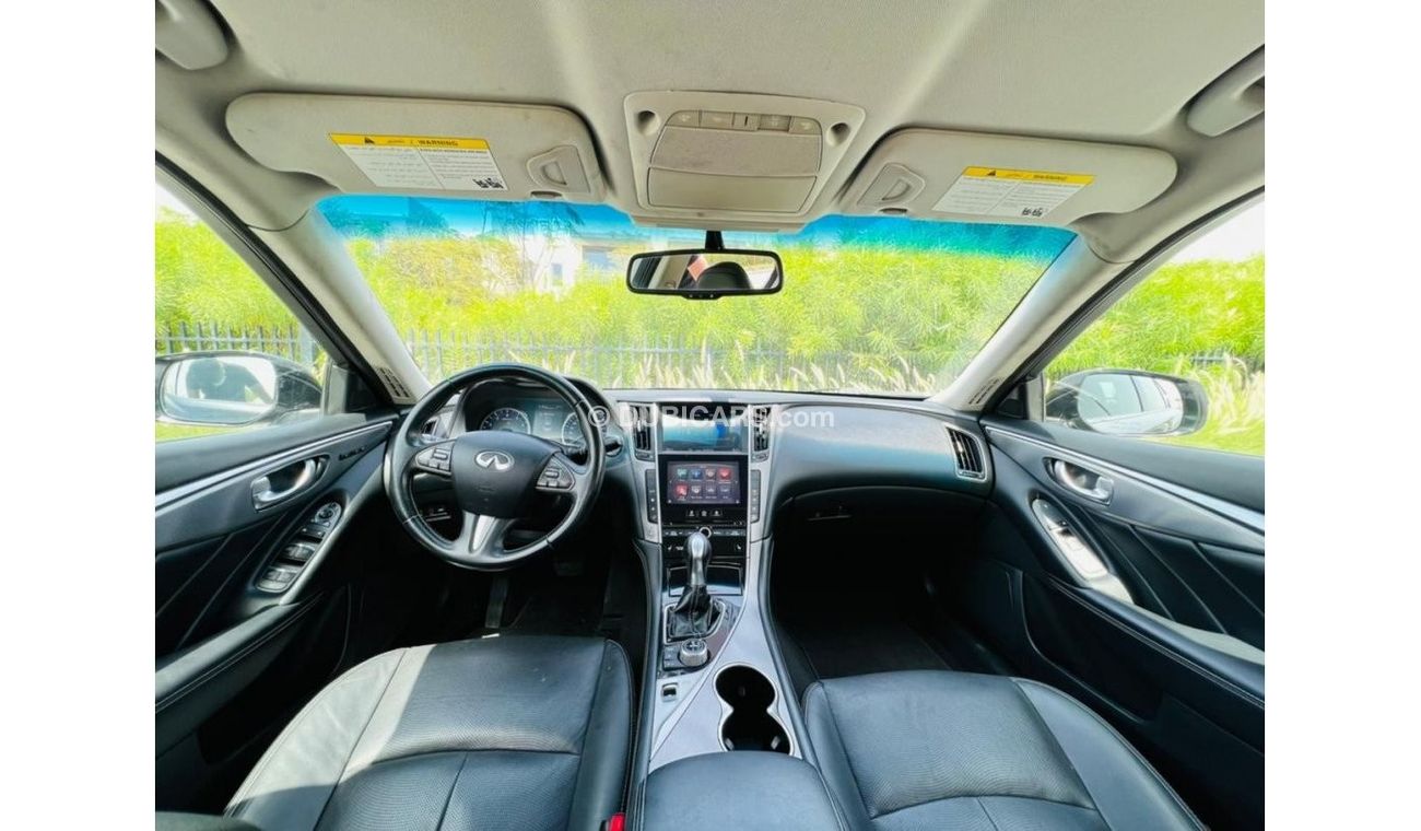 Infiniti Q50 Turbo Turbo || GCC || 0% DP || Well Maintained